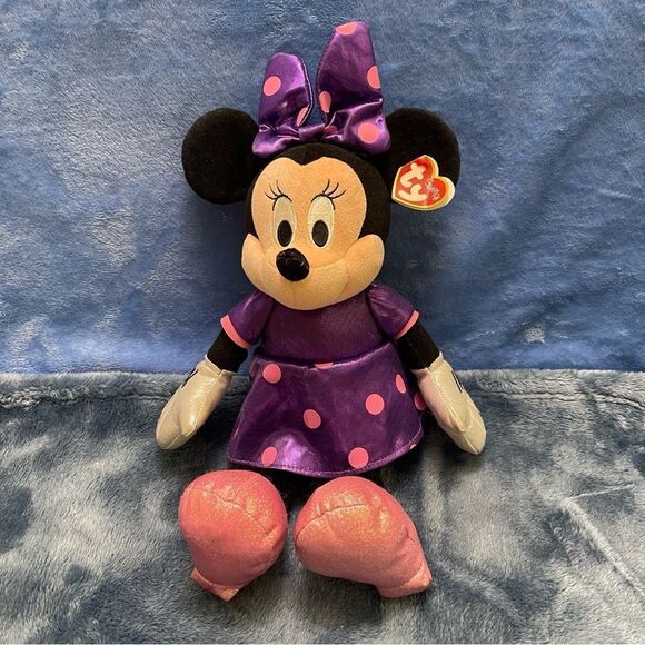 Ty Sparkle Minnie Mouse plush doll - Picture 1 of 8